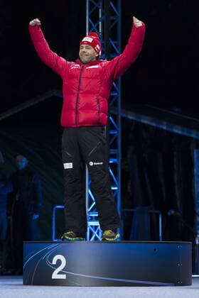 05.03.2016. Oslo Holmenkollen, Oslo, Norway. IBU Biathlon World Cup. Day One. X winner of men 10km medal ceremony during the IBU World Championships Biathlon in Holmenkollen Oslo, Norway. xNigelxWaldronx  ActionPlus11715031