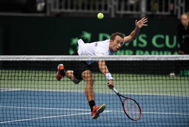 Tennis, Davis Cup, Deutschland - Tschechien, Kohlschreiber - Berdych Philipp Kohlschreiber ,Deutschland