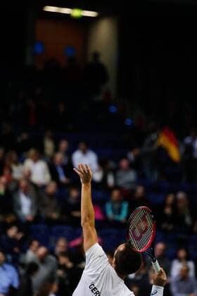 GER.,Tennis, Federations Cup, Deutschland vs Tschechien 06.03.2016, TUI Arena, Hannover, GER, Federations Cup, Deutschland vs Tschechien im Bild Philipp Kohlschreiber (Team Deutschland) nphxrauch