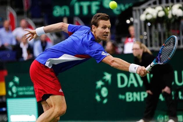 GER.,Tennis, Federations Cup, Deutschland vs Tschechien 06.03.2016, TUI Arena, Hannover, GER, Federations Cup, Deutschland vs Tschechien im Bild Thomas Berdych (Team Tschechien) nphxrauch