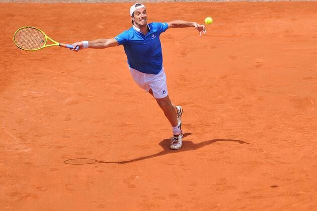 Tennis, Davis Cup, Frankreich - Kanada Richard Gasquet (Fra) TENNIS : Daviscup, Davis Cup, Frankreich vs Kanada - 06 03 2016 TennisMagazine 