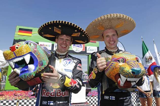 Jari-Matti Latvala (FIN), Miikka Anttila (FIN) Volkswagen Polo R WRC Motorsport Rallye WM (2016) WRC Rally Mexico 2016 Rally Mexico 2016