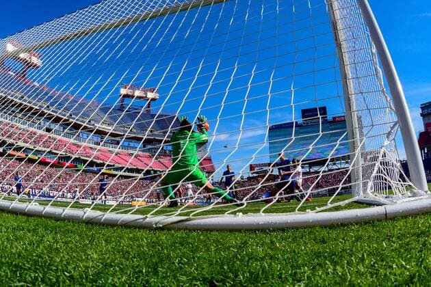United States GK Hope Solo (1) during the She Believes Cup Women s International Soccer match between France and the United States at Nissan Stadium on March 6, 2016 in Nashville, TN. Soccer 2016: France vs United States MAR 06 - ZUMAc04_
