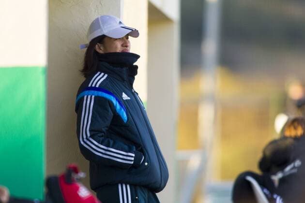 Coach Japan Asako Takakura, Women s U23, 6- Nations Tournament, Germany vs Japan, La Manga Club, Spain, 6 th of March 2016.  xPascuxMendezx xx