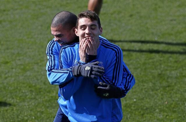 Pepe. Real Madrid training session. In this picture, Pepe. xPABLOxGARCIAx 
