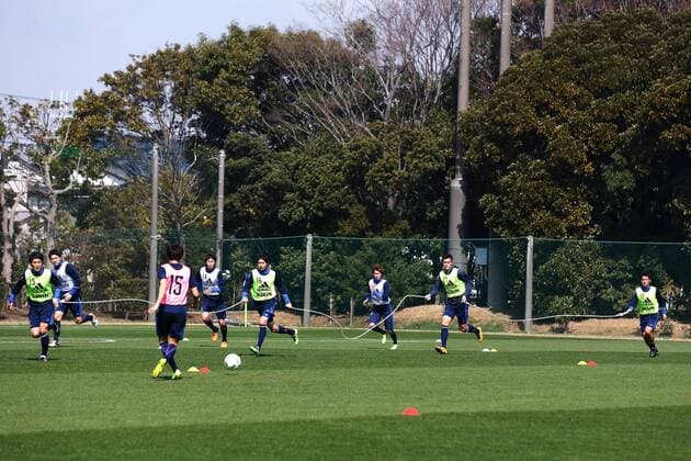 Fußball, Nationalteam, Training Japan Japan team group Mannschaftsbild Totale (JPN), MARCH 8, 2016 - Football Soccer : Japan national team Nationalteam Official Training camp in Frontier soccer field, Chiba, Japan. Noxthirdxpartyxsales  (ipha019561)