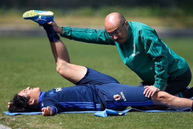 Fußball, Nationalteam, Training Japan Mu Kanazaki (JPN), MARCH 8, 2016 - Football Soccer : Japan national team Nationalteam Official Training camp in Frontier soccer field, Chiba, Japan. Noxthirdxpartyxsales  (ipha019602)