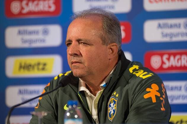 Vado (Trainer Brasilien) Albufeira, Portugal, 08.03.2016 - Fussball, Frauenfussball, Algarve Cup 2016, Abschlusspressekonferenz, Fussball, Frauenfussball, Algarve Cup 2016, Abschlusspressekonferenz, xKLx