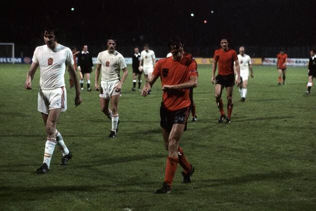 Johan Cruijff (Niederlande, vorn)
