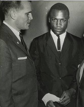 Nov. 5, 2011 - Philadelphia, PA, USA - In this undated file photo, Joe Frazier meets Jack Kelly at the airport in Philadelphia, Pennsylvania. Frazier, the former heavyweight champion, has died. He was 67. Boxer Smokin Joe Frazier 1944 - 2011 - ZUMAm67_
