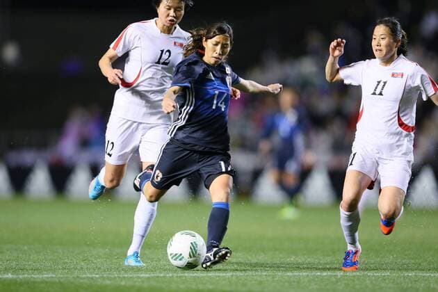 Emi Nakajima (JPN), MARCH 9, 2016 - Football Soccer : AFC Women s Olympic Football Tournament Rio 2016 Asian Qualifier Final Round match between Japan 1-0 North Korea (Nordkorea) at Kincho Stadium, Osaka, Japan. Noxthirdxpartyxsales  (umqa034532)
