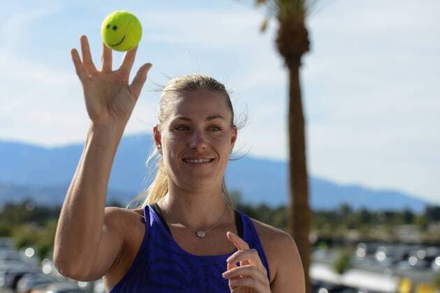 March 9, 2016 - Indian Wells, California, United States - ANGELIQUE KERBER at the WTA Tennis Damen media day event at the BNP Paribas Open in Indian Wells California. Tennis 2016 - BNP Paribas Open - Day 3 - ZUMAl132