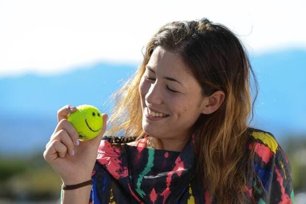 March 9, 2016 - Indian Wells, California, United States - GARBINE MUGURUZA at the WTA Tennis Damen media day event at the BNP Paribas Open in Indian Wells California. Tennis 2016 - BNP Paribas Open - Day 3 - ZUMAl132