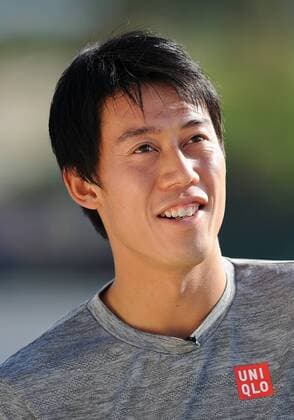 09 Mar. 2016: Tennis player Kei Nishikori (JPN) talks with the media during the tennis all-access hour and ATP Tennis Herren Tour Media Day at the BNP Paribas Open played at the Indian Wells Tennis Garden in Indian Wells, CA. (Photo By John Cordes Icon Sportswire) TENNIS: MAR 09 BNP Paribas Open Icon506160309020 EDITORIAL USE ONLY
