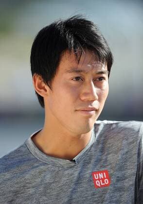 09 Mar. 2016: Tennis player Kei Nishikori (JPN) talks with the media during the tennis all-access hour and ATP Tennis Herren Tour Media Day at the BNP Paribas Open played at the Indian Wells Tennis Garden in Indian Wells, CA. (Photo By John Cordes Icon Sportswire) TENNIS: MAR 09 BNP Paribas Open Icon506160309022 EDITORIAL USE ONLY