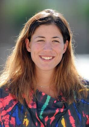 09 Mar. 2016: Tennis player Garbine Muguruza (ESP) talks with the media during the tennis all-access hour and ATP Tennis Herren Tour Media Day at the BNP Paribas Open played at the Indian Wells Tennis Garden in Indian Wells, CA. (Photo By John Cordes Icon Sportswire) TENNIS: MAR 09 BNP Paribas Open Icon506160309033 EDITORIAL USE ONLY