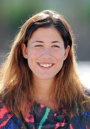 09 Mar. 2016: Tennis player Garbine Muguruza (ESP) talks with the media during the tennis all-access hour and ATP Tennis Herren Tour Media Day at the BNP Paribas Open played at the Indian Wells Tennis Garden in Indian Wells, CA. (Photo By John Cordes Icon Sportswire) TENNIS: MAR 09 BNP Paribas Open Icon506160309034 EDITORIAL USE ONLY