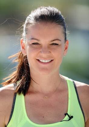 Tennis, WTA Turnier in Indian Wells, Agnieszka Radwanska Pressetermin 09 Mar. 2016: Tennis player Agnieszkz Radwanska (POL) talks with the media during the tennis all-access hour and ATP Tennis Herren Tour Media Day at the BNP Paribas Open played at the Indian Wells Tennis Garden in Indian Wells, CA. (Photo By John Cordes Icon Sportswire) TENNIS: MAR 09 BNP Paribas Open Icon506160309039 EDITORIAL USE ONLY