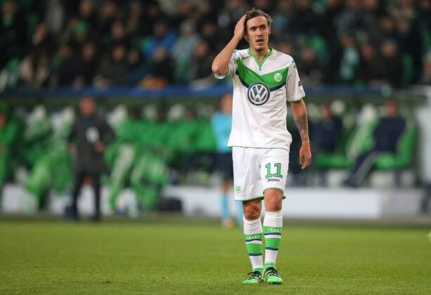 Dienstag, 08.03.2016, CL, Achtelfinale, VfL Wolfsburg - KAA Gent, Max Kruse (Wolfsburg) DeFodi502