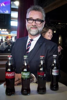 Darren Tulett Präsentation des Coca Cola Sponsoring bei der EURO 2016 - 10 03 2016 JBAutissierx 