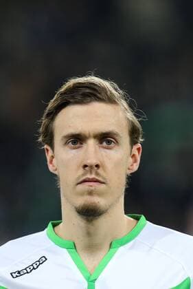 Max Kruse (VfL Wolfsburg) - Champions League Achtelfinale Saison 2015-2016 VfL Wolfsburg vs. KAA Gent in der Volkswagen Arena in Wolfsburg - Porträt, Portrait,Deutschland, Fussball, Mann,Männer,08.03.2016