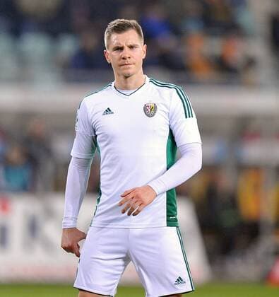 2016.03.11 Kielce 2015 2016 Korona Kielce vs Slask Wroclaw - Tomasz Holota 2016.03.11 Kielce Football Polish Ekstraklasa Season 2015 2016 Korona Kielce - Slask Wroclaw Tomasz Holota  20160311NB048