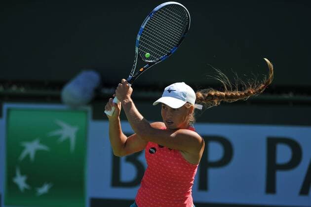 Yulia Putintseva (Rus) - Tennis, Indian Wells 2016, USA - 11 03 2016 TennisMagazine Panoramic 