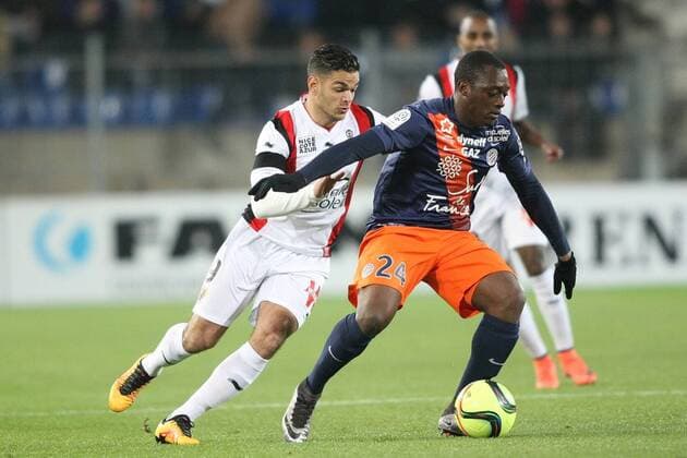 Hatem BEN ARFA (nice) and Jerome ROUSSILLON (MHSC) FOOTBALL : HSC Montpellier vs OGC Nice - Ligue 1 - 12 03 2016 RichardGosselin Panoramic 