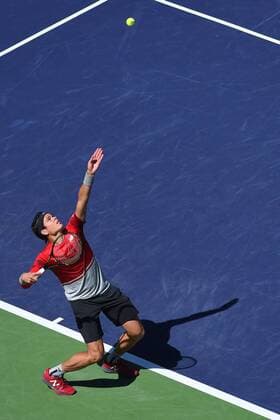 Milos Raonic (Can) TENNIS : Tournoi d Indian Wells 2016 - 12 03 2016 TennisMagazinex 
