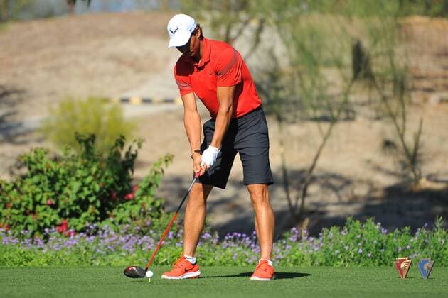 Tennis, Rafael Nadal spielt Golf in Indian Wells Rafael Nadal playing golf at Indian Wells TENNIS : Tournoi d Indian Wells 2016 - 12 03 2016 TennisMagazinex 