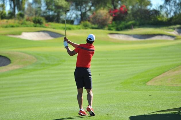 Tennis, Rafael Nadal spielt Golf in Indian Wells Rafael Nadal playing golf at Indian Wells TENNIS : Tournoi d Indian Wells 2016 - 12 03 2016 TennisMagazinex 