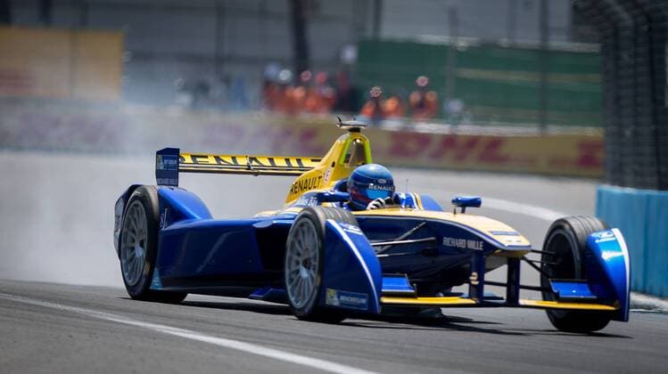 MEXICO CITY, March 12, 2016 -- France s driver Nicolas Prost of Renault e.Dams Team competes during the FIA Formula E Championship Mexico City ePrix at Autodromo Hermanos Rodriguez, in Mexico City, capital of Mexico, on March 12, 2016. Pedro Mera) (jp) (fnc) (SP)MEXICO-MEXICO CITY motor racing Motorsport FORMULA E e PedroxMera 