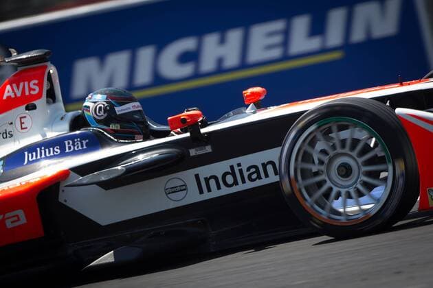 MEXICO CITY, March 12, 2016 -- Germany s driver Nick Heidfeld of Mahindra Racing Team competes during the FIA Formula E Championship Mexico City ePrix at Autodromo Hermanos Rodriguez in Mexico City, capital of Mexico, on March 12, 2016. Pedro Mera) (jp) (fnc) (SP)MEXICO-MEXICO CITY motor racing Motorsport FORMULA E e PedroxMera 