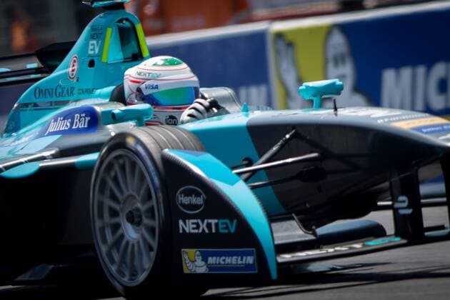 MEXICO CITY, March 12, 2016 -- Brazilian-German driver Nelson Piquet Junior of NEXTEV TCR Team competes during the FIA Formula E Championship Mexico City ePrix at Autodromo Hermanos Rodriguez in Mexico City, capital of Mexico, on March 12, 2016. Pedro Mera) (jp) (fnc) (SP)MEXICO-MEXICO CITY motor racing Motorsport FORMULA E e PedroxMera 