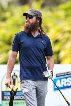 Golf, Prominententuriner der Tim Tebow Foundation March 12, 2016: Duck Dynasty star Jase Robertson during the Tim Tebow Foundation Celebrity Golf Classic at the TPC Sawgrass Stadium Course in Ponte Vedra Beach,Fl. (photo by David Rosenblum Icon Sportswire) GOLF: MAR 12 Tim Tebow Foundation Celebrity Golf Classic Icon1603122594 EDITORIAL USE ONLY