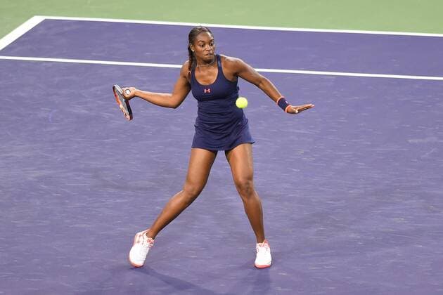 Sloane Stephens (USA) TENNIS : Tournoi d Indian Wells 2016 - 13 03 2016 TennisMagazine Panoramic 