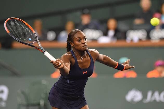Sloane Stephens (USA) TENNIS : Tournoi d Indian Wells 2016 - 13 03 2016 TennisMagazine Panoramic 