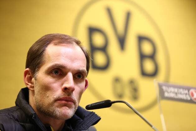 Sonntag 13.03.2016, Saison 2015 2016, 1. Bundesliga, 26. Spieltag im Dortmunder Signal Iduna Park, BVB Borussia Dortmund - 1. FSV Mainz 05, Thomas Tuchel (Trainer, BVB) auf der anschliessenden Pressekonferenz
