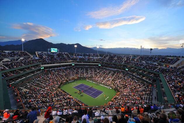 Indian Wells Tennis Garden TENNIS : Indian Wells 2016 - 13 03 2016 TennisMagazine Panoramic 
