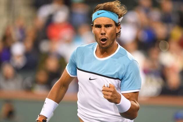 Rafael Nadal (Esp) TENNIS : Indian Wells 2016 - 13 03 2016 TennisMagazine Panoramic 