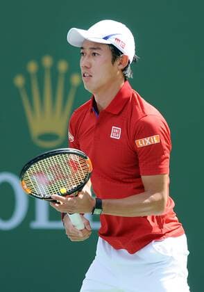 March 13, 2016: Kei Nishikori (JPN) in action during a match against Mikhail Kukushkin (KAZ) during the second round of the BNP Paribas Open played at the Indian Wells Tennis Garden in Indian Wells, CA. (Photo By John Cordes Icon Sportswire) TENNIS: MAR 13 BNP Paribas Open Icon506160313113 EDITORIAL USE ONLY