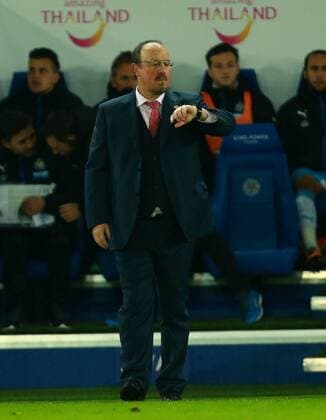 Leicester City v Newcastle United . . Leicester, UK . . 14.03.2016 Rafael Benitez (Newcastle manager) 