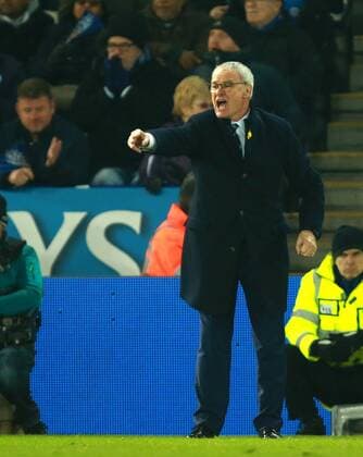 Fußball, Leicester City - Newcastle United Leicester City v Newcastle United . . Leicester, UK . . 14.03.2016 Claudio Ranieri (Leicester manager) 