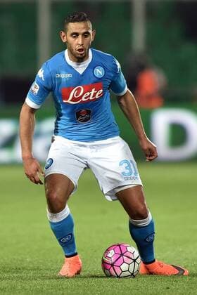 Fußball Italien 2015 2016, Serie A, US Palermo - SSC Neapel Faouzi Ghoulam 