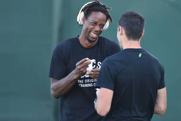 Gael Monfils (fra) TENNIS : Tournoi d Indian Wells 2016 - 14 03 2016 TennisMagazinex 
