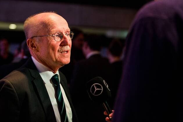 GER, Verleihung Integrationspreis 14.03.2016, Dortmund, Deutsches Fussball Museum, Verleihung des Integrationspreises, im Bild Willi Lemke (Sonderberater für im Dienst von Entwicklung und Frieden für den Generalsekretär der Vereinten Nationen) nphxRauch