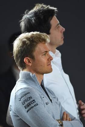 Nico Rosberg; Toto Wolf, Sportchef, Mercedes Grand Prix, formula 1 GP, Australien in Melbourne, 15.03.2016 Photo:mspb Jerry Andre Nico Rosberg; Toto Wolf, formula 1 GP, Australien RV RACING PRESS
