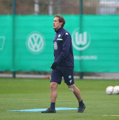 Wolfsburg VfL Training Wolfsburg, Deutschland. 15.03.2016, FUßBALL - VfL Wolfsburg, Training, 1. Bundesliga, Saison 2015-2016, Volkswagen Arena. Bild zeigt: Max Kruse (VfL Wolfsburg)