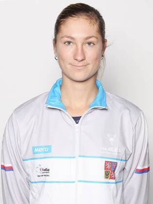Tennis player Denisa Allertova, member of the Czech Republic Fed Cup team (CTKxPhoto PavelxLebeda) CTKPhotoF201603151001601 