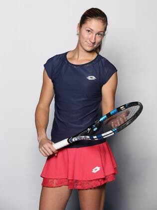 Tennis player Denisa Allertova, member of the Czech Republic Fed Cup team (CTKxPhoto PavelxLebeda) CTKPhotoF201603151001801 